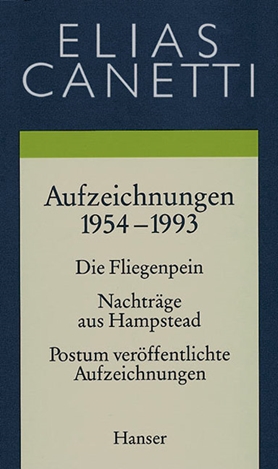 Gesammelte Werke Band 5: Aufzeichnungen 1954-1993