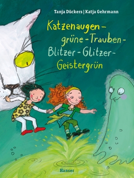 Katzenaugen-grüne-Trauben-Blitzer-Glitzer-Geistergrün