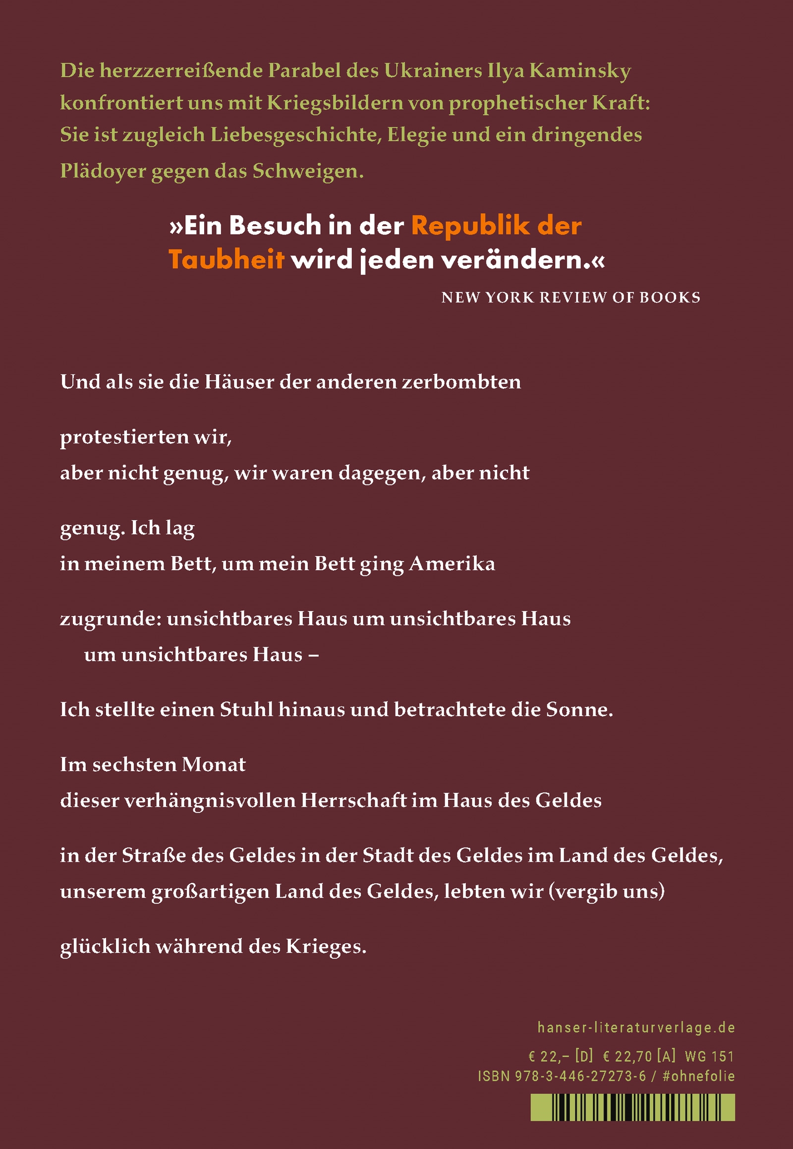 Republik der Taubheit