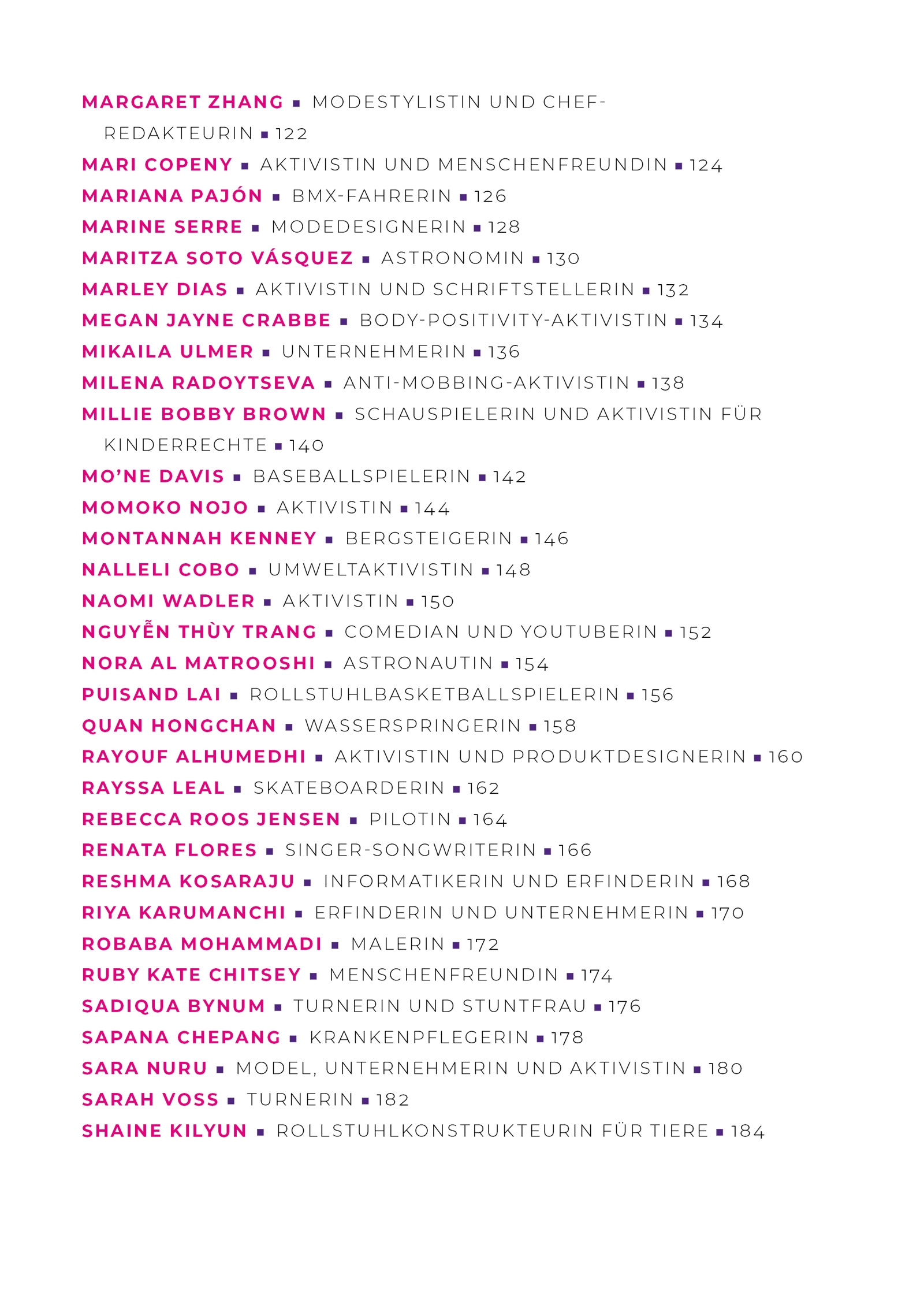 Good Night Stories for Rebel Girls - 100 junge Frauen, die die Welt voranbringen