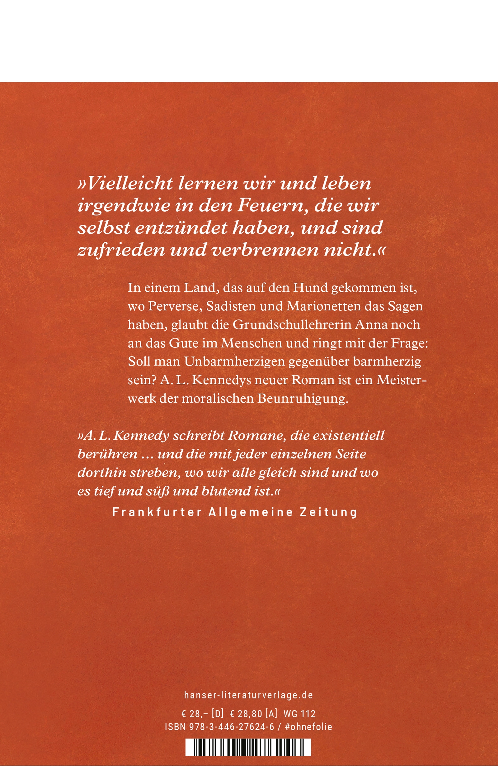 Als lebten wir in einem barmherzigen Land